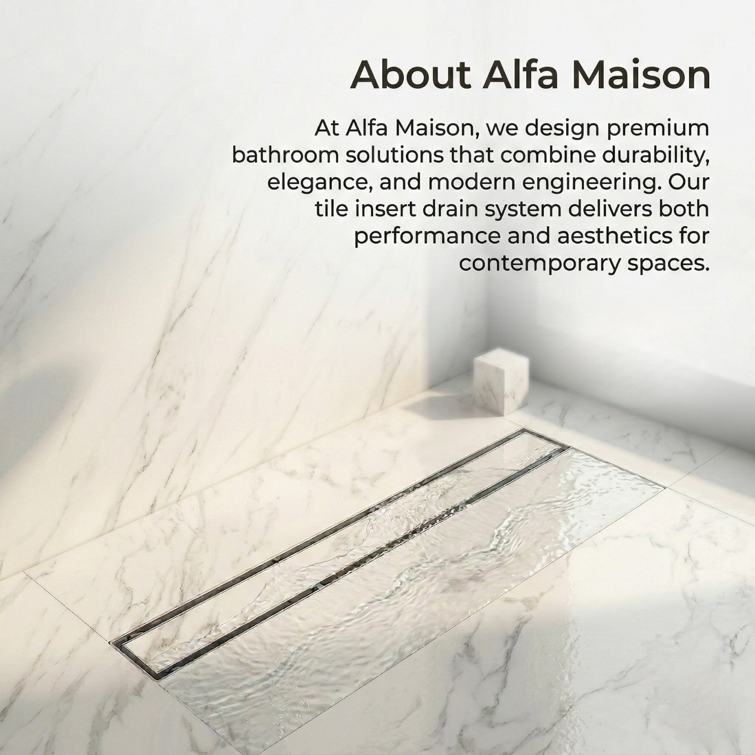 Tile Insert Drain Stainer